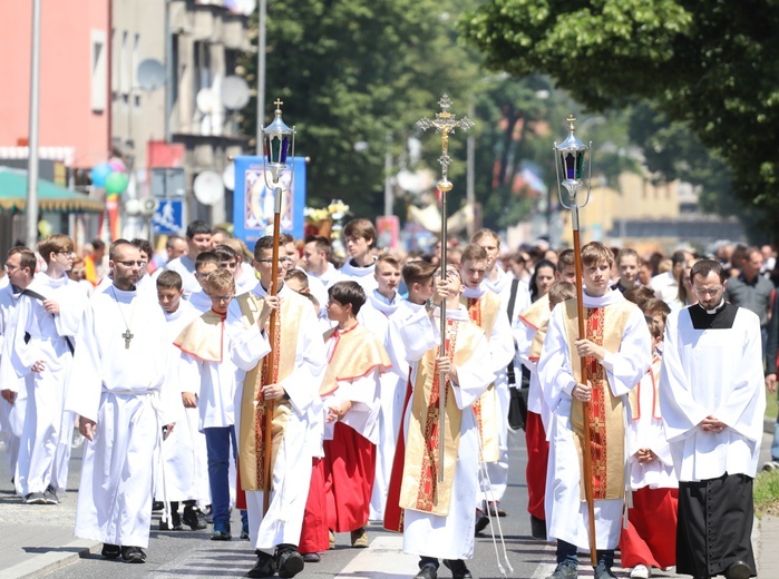 Procesja Bożego Ciała w Żywcu - 2017