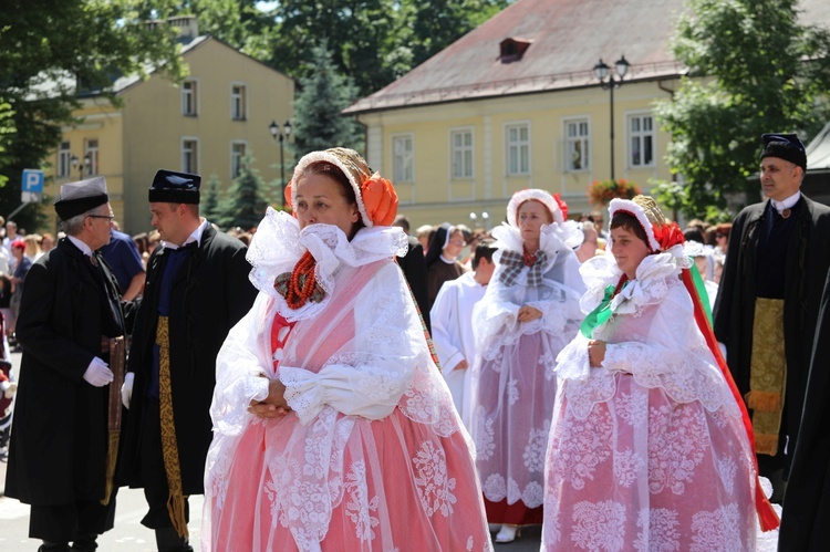 Procesja Bożego Ciała w Żywcu - 2017