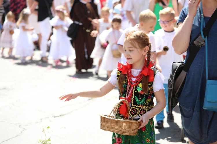 Procesja Bożego Ciała w Żywcu - 2017