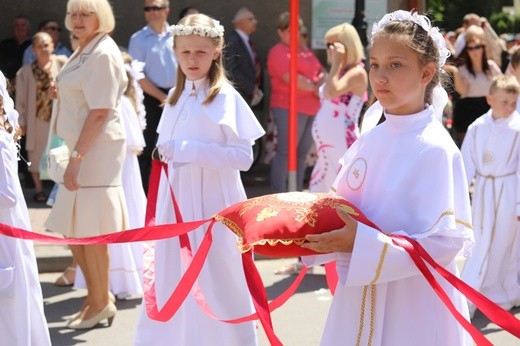 Procesja Bożego Ciała w Żywcu - 2017