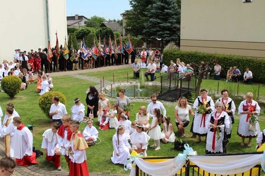 Procesja Bożego Ciała w Bielanach - 2017