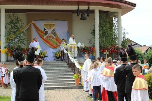 Procesja Bożego Ciała w Bielanach - 2017