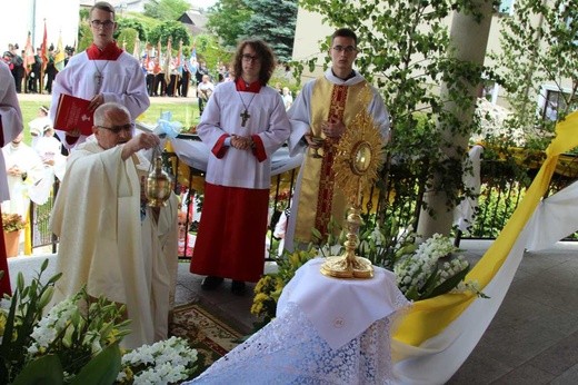 Procesja Bożego Ciała w Bielanach - 2017