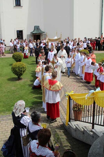 Procesja Bożego Ciała w Bielanach - 2017