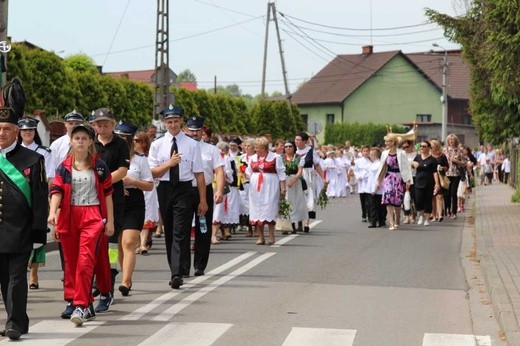 Procesja Bożego Ciała w Bielanach - 2017