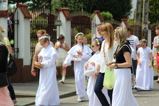 Procesja Bożego Ciała w Bielanach - 2017