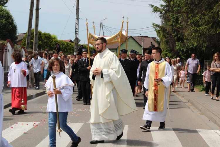 Procesja Bożego Ciała w Bielanach - 2017