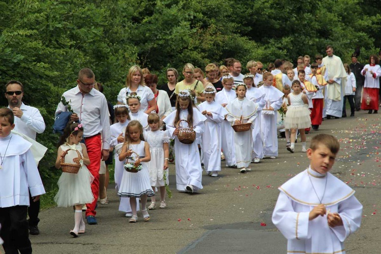 Procesja Bożego Ciała w Bielanach - 2017