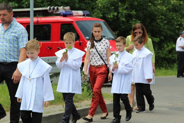 Procesja Bożego Ciała w Bielanach - 2017