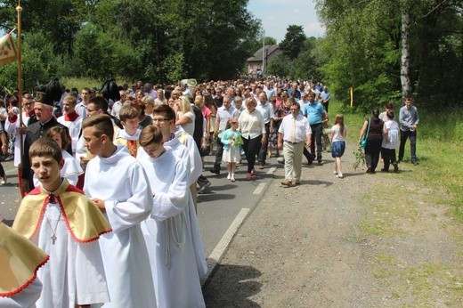 Procesja Bożego Ciała w Bielanach - 2017