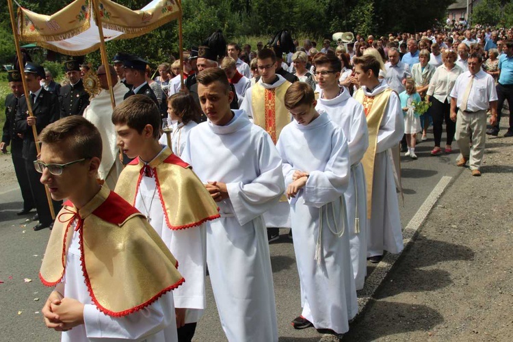 Procesja Bożego Ciała w Bielanach - 2017