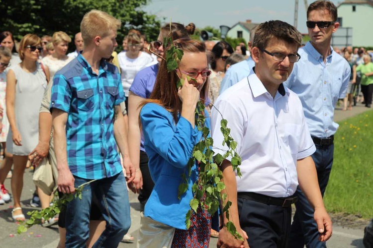 Procesja Bożego Ciała w Bielanach - 2017