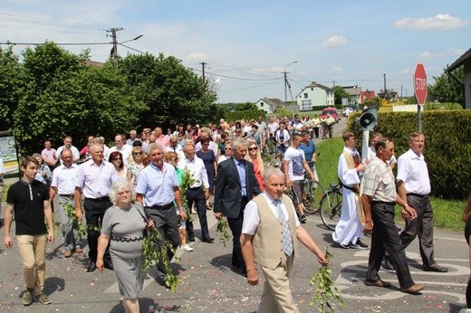 Procesja Bożego Ciała w Bielanach - 2017