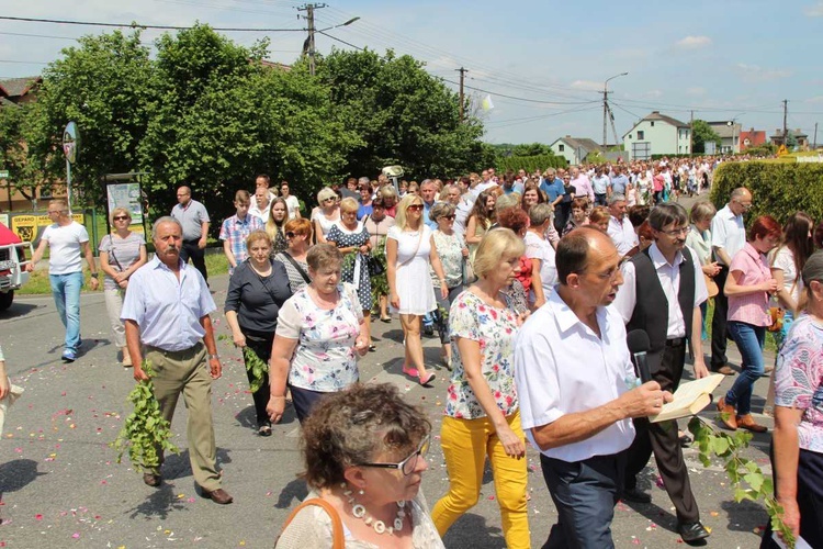 Procesja Bożego Ciała w Bielanach - 2017