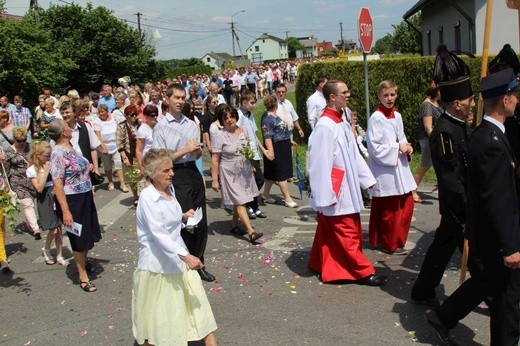 Procesja Bożego Ciała w Bielanach - 2017