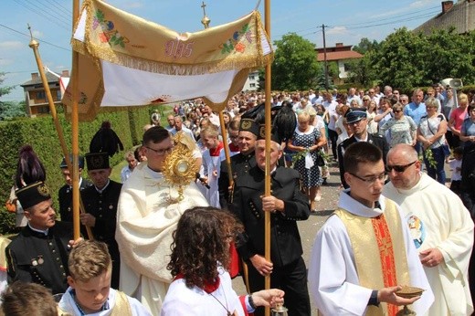 Procesja Bożego Ciała w Bielanach - 2017