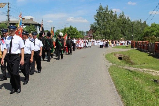 Procesja Bożego Ciała w Bielanach - 2017