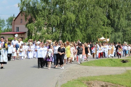 Procesja Bożego Ciała w Bielanach - 2017