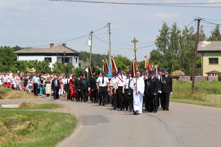 Procesja Bożego Ciała w Bielanach - 2017