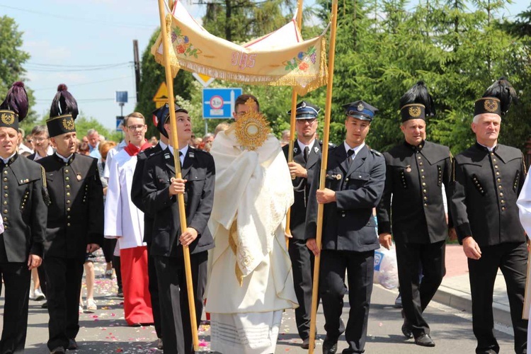 Procesja Bożego Ciała w Bielanach - 2017