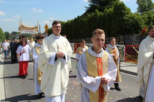 Procesja Bożego Ciała w Bielanach - 2017