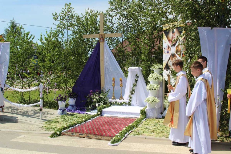 Procesja Bożego Ciała w Bielanach - 2017