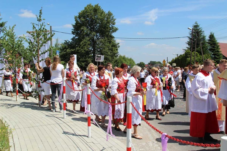 Procesja Bożego Ciała w Bielanach - 2017