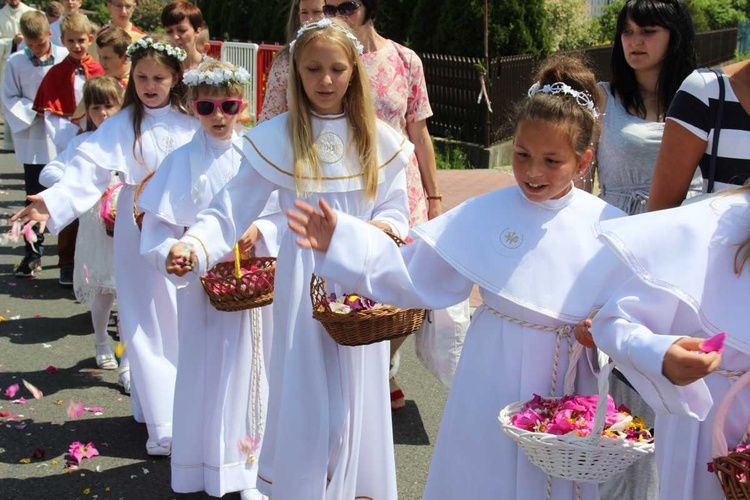 Procesja Bożego Ciała w Bielanach - 2017