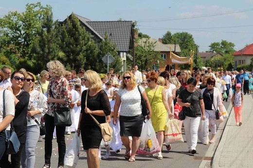 Procesja Bożego Ciała w Bielanach - 2017