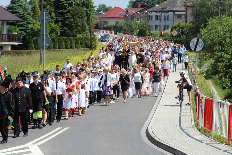 Procesja Bożego Ciała w Bielanach - 2017