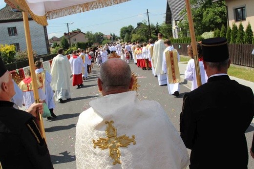 Procesja Bożego Ciała w Bielanach - 2017