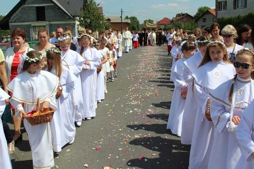 Procesja Bożego Ciała w Bielanach - 2017