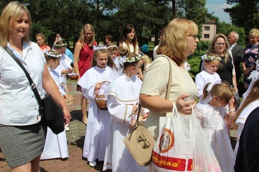 Procesja Bożego Ciała w Bielanach - 2017