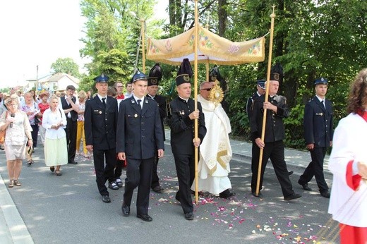 Procesja Bożego Ciała w Bielanach - 2017