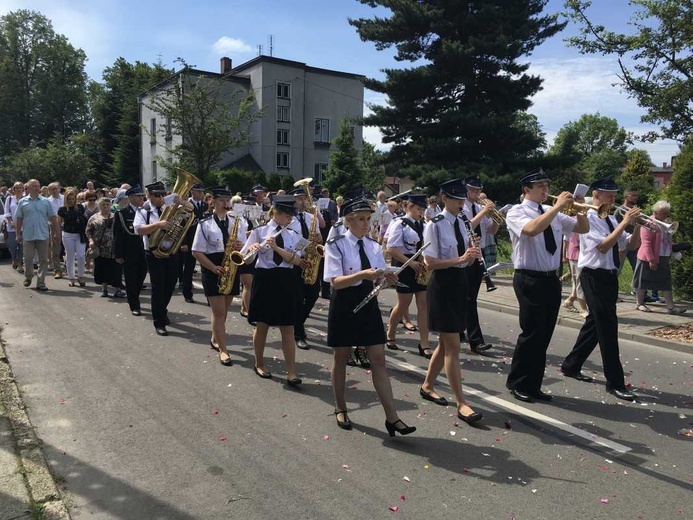 Procesja Bożego Ciała w Czechowicach-Dziedzicach na Lesisku - 2017