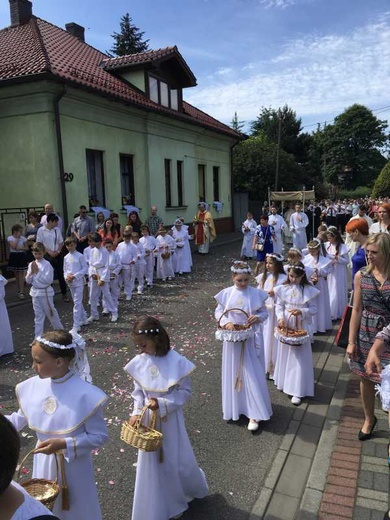 Procesja Bożego Ciała w Czechowicach-Dziedzicach na Lesisku - 2017