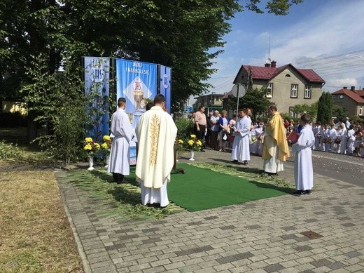 Procesja Bożego Ciała w Czechowicach-Dziedzicach na Lesisku - 2017