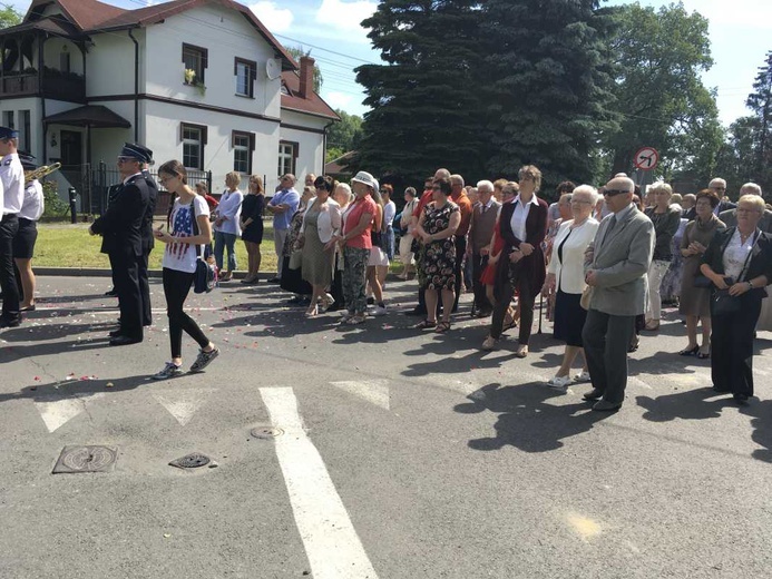 Procesja Bożego Ciała w Czechowicach-Dziedzicach na Lesisku - 2017