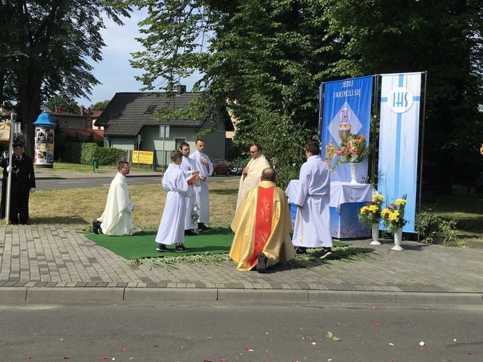 Procesja Bożego Ciała w Czechowicach-Dziedzicach na Lesisku - 2017