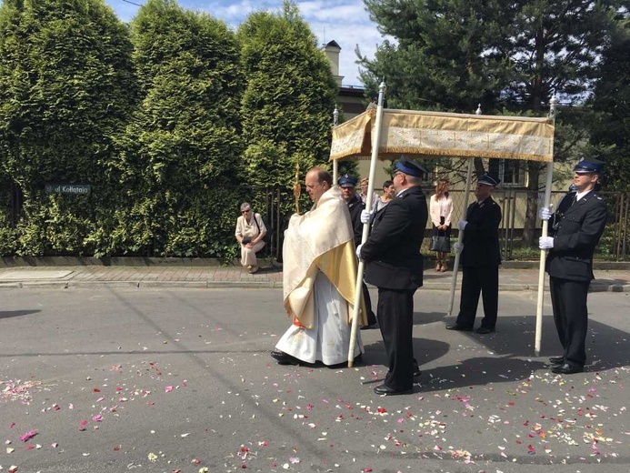 Procesja Bożego Ciała w Czechowicach-Dziedzicach na Lesisku - 2017