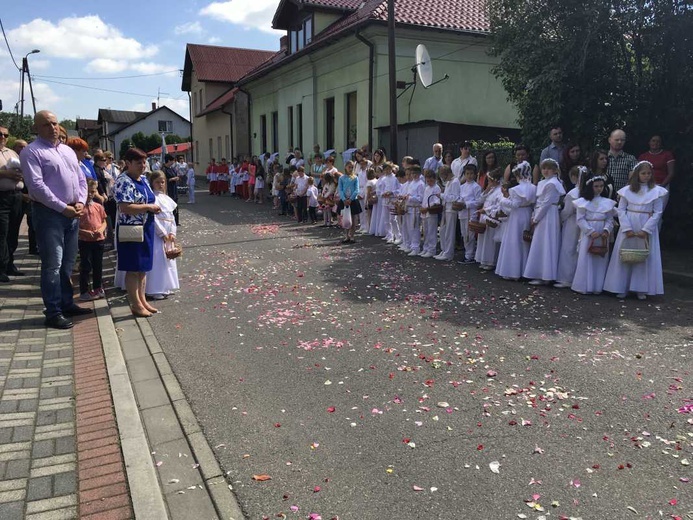 Procesja Bożego Ciała w Czechowicach-Dziedzicach na Lesisku - 2017