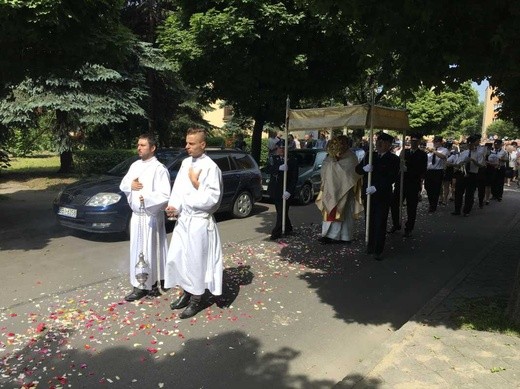 Procesja Bożego Ciała w Czechowicach-Dziedzicach na Lesisku - 2017