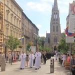 Procesja Bożego Ciała w Katowicach