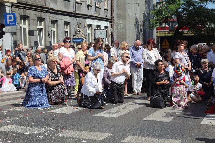 Procesja Bożego Ciała w Katowicach