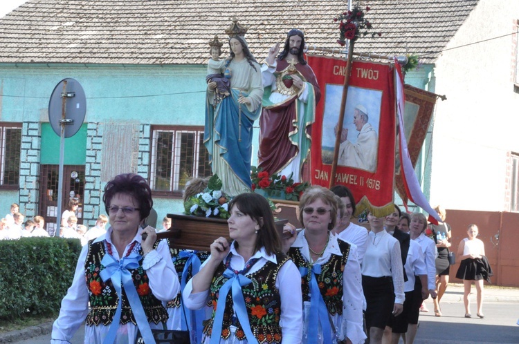 Zakliczyn - procesja Bożego Ciała