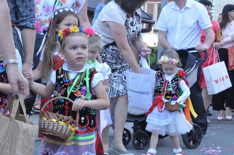 Zakliczyn - procesja Bożego Ciała