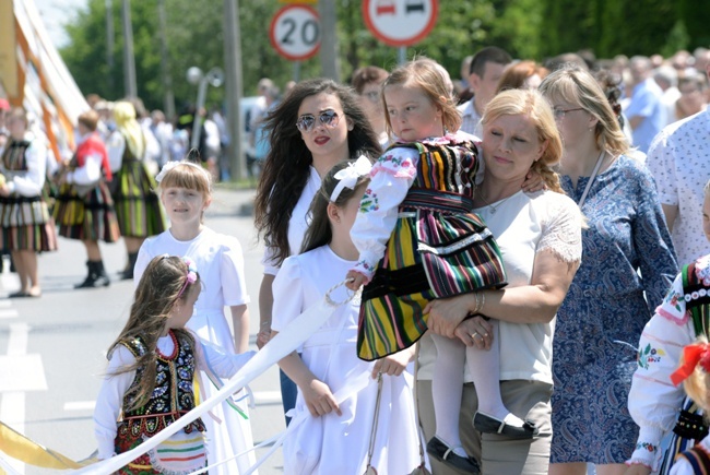 Procesja Bożego Ciała w Opocznie