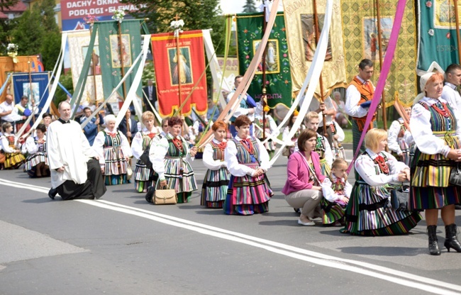 Procesja Bożego Ciała w Opocznie