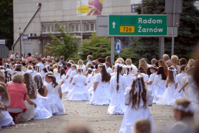 Procesja Bożego Ciała w Opocznie