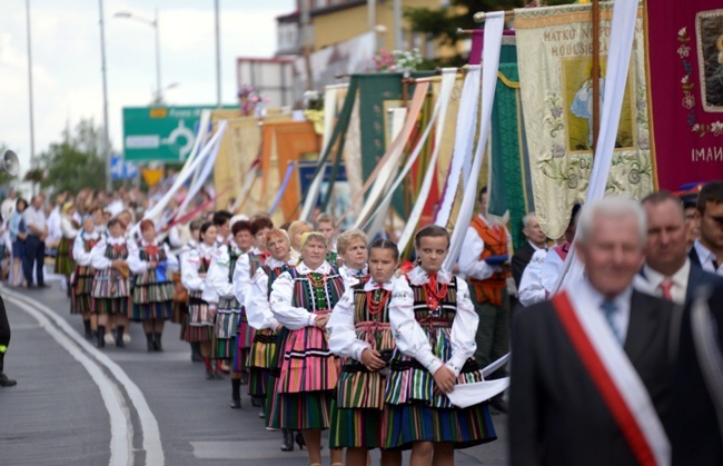 Procesja Bożego Ciała w Opocznie